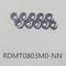 RDMT0803 MO Metallic Silver Carbide Machining s'insère pour le fraisage